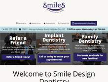 Tablet Screenshot of makinggreatsmiles.com